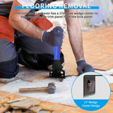 4-Piece Multi-Function Decorative Pull-Off Tool Set for Baseboards, Tiles, and Wood Removal - Blue 55814248