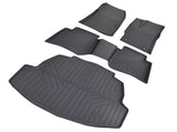 All Weather Carpet Floor Mats Set fit for Toyota Corolla Sedan 2020-2025 Black TPE 29954033