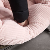 Outdoor Rattan Rocking Chair,Padded Cushion Rocker Recliner Chair Outdoor for Front Porch, Living 93056723