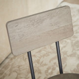 Pub High Dining Table 7 Piece Set, Industrial Style Pub Table, 6 PU Leather Bar Chairs for Kitchen W1668P193689