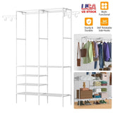 66.1x42.1x14.2in Perfect 4 layers of shelves Closet Organizing rackweight capacity of the hanging 35439425