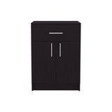 Mayorca Multistorage Pantry Cabinet, One Drawer, Two Interior Shelves Black Wengue B200P286970