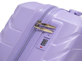 14"/20" 2 pcs/set in ABS Spinner Wheel Luggage, with Combination Lock,14" Cosmetic Case W2787P337458