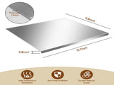 Large-sized Stainless Steel Cutting Boards w bench scraper for Kitchen, Suitable for Meat, Fruits, 45009912