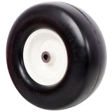 2pcs 13x5.00-6" Flat Free Lawn Mower tires,Zero Turn Mower replacement Solid Tire, Smooth tread, W465P266297