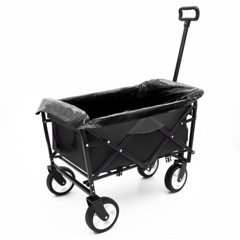 ZUN Multi-use Bag Collapsible Foldable Wagon Cart Beach Wagon Heavy Duty Utility Cart Utility Wagon 72422065