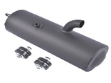 Black Exhaust Muffler for Polaris Sportsman 400 450 500 570 Forest 500 570 1261042-029 1261042-489 84665076