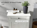 Kitchen Tilt-Out Trash Bin Cabinet, Free-Standing Storage Cabinet with Drawer for Garbage & Utensils 61271073