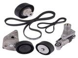 Idler Pulley Kit Serpentine Belt Tensioner Replacement for BMW Z4 X3 X5 E36 E39 E46 E53 88150777