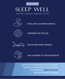 Restonic ComfortCare Hybrid Restful Nights Firm, Queen B123P314833