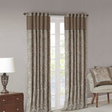 Jacquard Curtain Panel Pair B03598085
