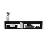 Rockwood Floating TV Stand with Open Storage Shelves and Cable Management B070P173212