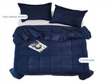 3 Piece Pre Washed Down Alternative Comforter Set with 2 Shams 44532942