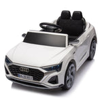 ZUN 12V Kids Ride On Electric Car w/Parents Remote Control,Licensed Audi SQ8 for Kids,Dual W1578P213380