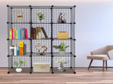 12-Cube Organizer Cube Storage Storage Shelves Wire Cube Storage Origami Shelves Metal Grid 82647882