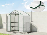 Garden Bed with Mini Greenhouse 71784940