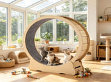 Wooden Cat Exercise Wheel 46735018