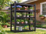 77" Garage Storage Shelving Unit, 2250 LBS Capacity, 5-Tier Adjustable Metal Shelving, Dimensions 05235111