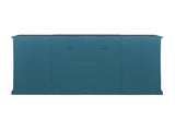 63" TV Stand, Sideboard Buffet ,Storage Cabinet, Teal Blue W96570012