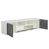 ZUN FashionTV stand,TV Cabinet,entertainment center TV station,TV console,console with LED belt, 55021286