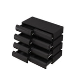 8 Drawer Dresser for Bedroom, Black Dresser No Handle, Modern 8 Chest of Drawers with Wide Storage W757P235733