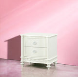 Dorothy Ivory Finish Nightstand W/2 Drawers B2726P327447