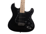 GST Stylish Electric Guitar Kit with Black Pickguard Black 55121825