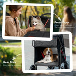 ZUN Dog Stroller /small animal cage/Pet cages （Prohibited by WalMart） 79122717