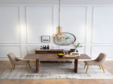 4 - Light Metal Chandelier, Hanging Light Fixture with Adjustable Chain for Kitchen Dining Room W2078138917