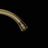 Dual Shower Head - 10 Inch Wall Mounted Square Shower System with Rough-in Valve,Gold W124381741