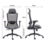 High Back Mesh Office Chair8322H-BK W3326P330174