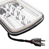 7X6/5x7 Spot Flood Combo Beam LED Headlight with Halo DRL For Ford F-150 Ranger 81337378