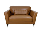 Tussio Saddle Tan Leather Chair W/Pillow B2726P457659