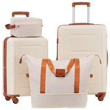 2 Piece Luggage Set with Bags Expanable Spinner Wheels ABS Lightweight Suitcase with TSA Lock N732P198744K