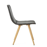 GILA DINING CHAIR WITH HEAT TRANFER LEGS,Set of 2 61533.00