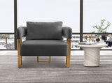 TS Modern decorative chair, living room side chair with gold metal legs, no wheels, suitable for 98693889