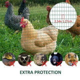 ZUN Garden Fence/Chicken Fence /Mesh Fencing Wire （Prohibited by WalMart） 82829986