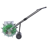 Green Manual Seeder Hand-Push Garden Seeder Roller Seeding and Fertilizer Applicator, Row Planter 37275338