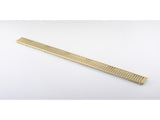 36 Inch Linear Shower Drain with Removable Square Patterned Grate, 304 Stainless Steel with Hair 98822777