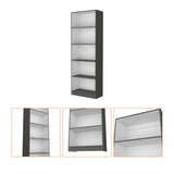 ZUN Sutton 4 Shelves Bookcase with Modern Storage Shelves B128P176169