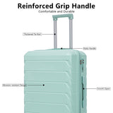 3 in 1 ABS&PC Trolley Box 20in 24in 28in Trolley Box Iron Tie Rod ABSPC Alloy Mint Green 32103029