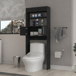 ZUN Valencia Over The Toilet Cabinet, Two Shelves, Double Door B128P148820