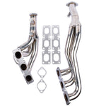 ZUN Stainless Exhaust Header Manifold for BMW E46 323i 328i Z3-528I/M54 E93 E94 2.5L 2.8L 3.0L L6 76747701