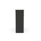 Farmhouse Black Double Tilt Out Trash for 20 Gallon Trash Cans, Free Standing Recycling 29423992