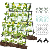 59" Outdoor garden grid with mesh 25409655