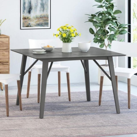 ZUN Modern Counter Dining Table, Grey 66386.00GRY