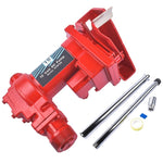 ZUN Red 12V DC 15GMP Fuel Transfer Pump Kit for Car Truck Tractor Diesel Gas Gasoline 87587671