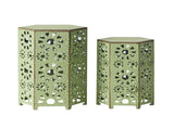 Outdoor ELIANA SIDE TABLE,2 PCS 69740.00CGRN
