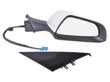 Right Side Passenger Side Mirror Power Folding White For Tesla Model 3 M3 2017-2023 ABS Plastic 45211734