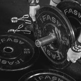 Weight Plates, Rubber Bumper Plates, 2 Inch Steel Insert 55lb Bundle Options Available for Home Gym 74963763